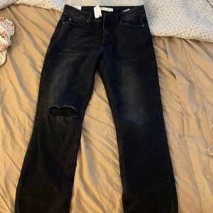 High Rise Boyfriend Jeans